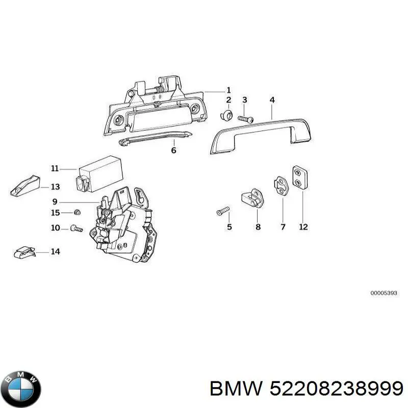 Купить 52208238999 BMW 