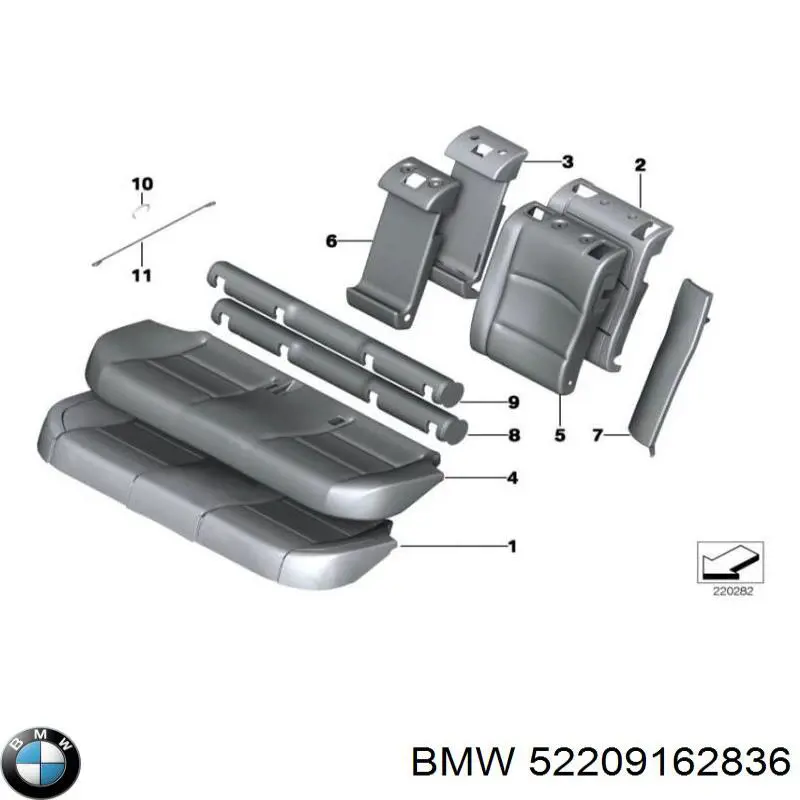 52209162836 BMW 