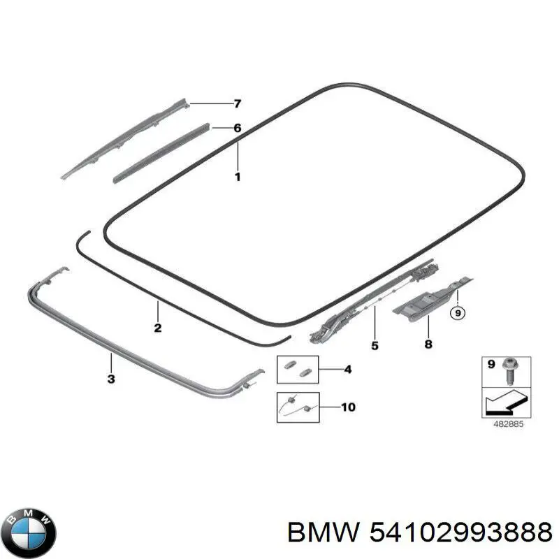 54102993888 BMW 