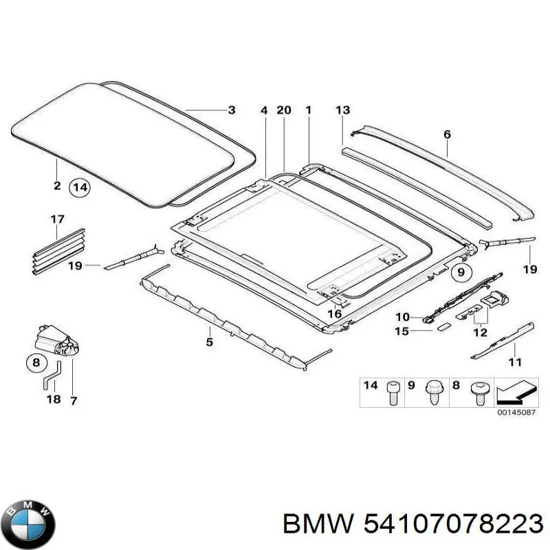  BMW 54107203788 цена, от 25.42 USD