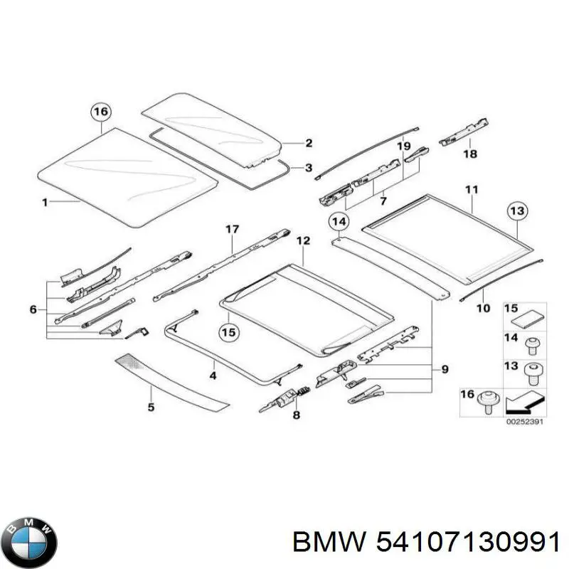  54107130991 BMW