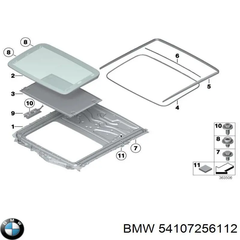  54107256112 BMW