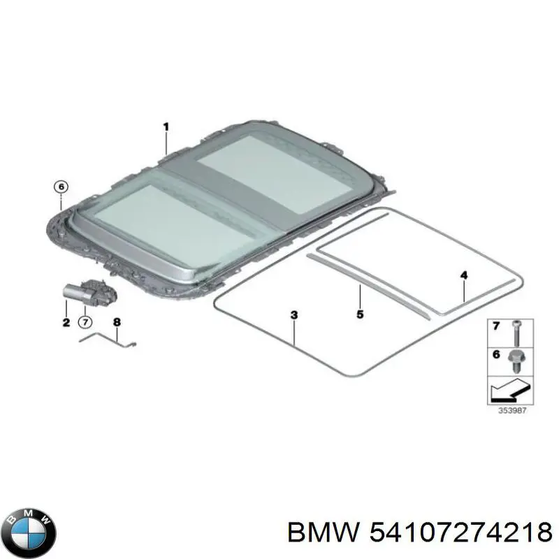  BMW 54107274218 цена, от 30.41 USD
