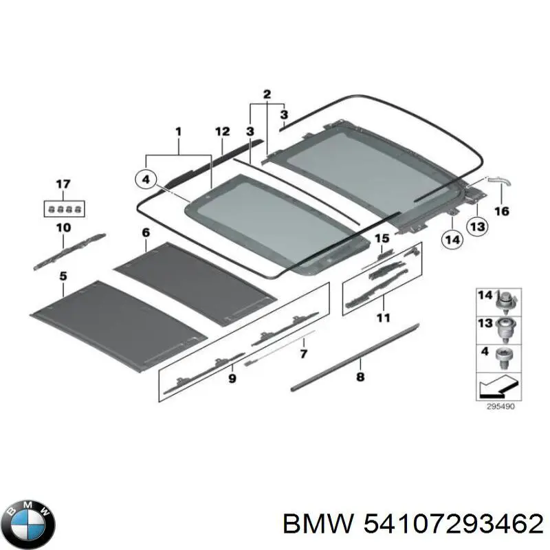  BMW 54107293462 цена, от 62.22 USD
