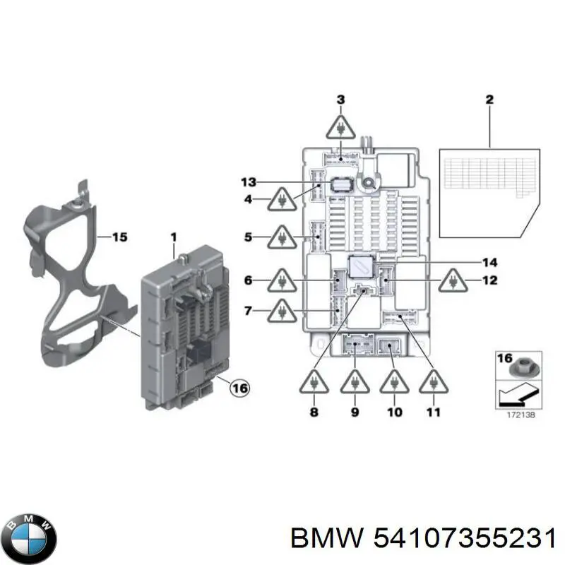  BMW 54107355231 цена, от 253.39 USD