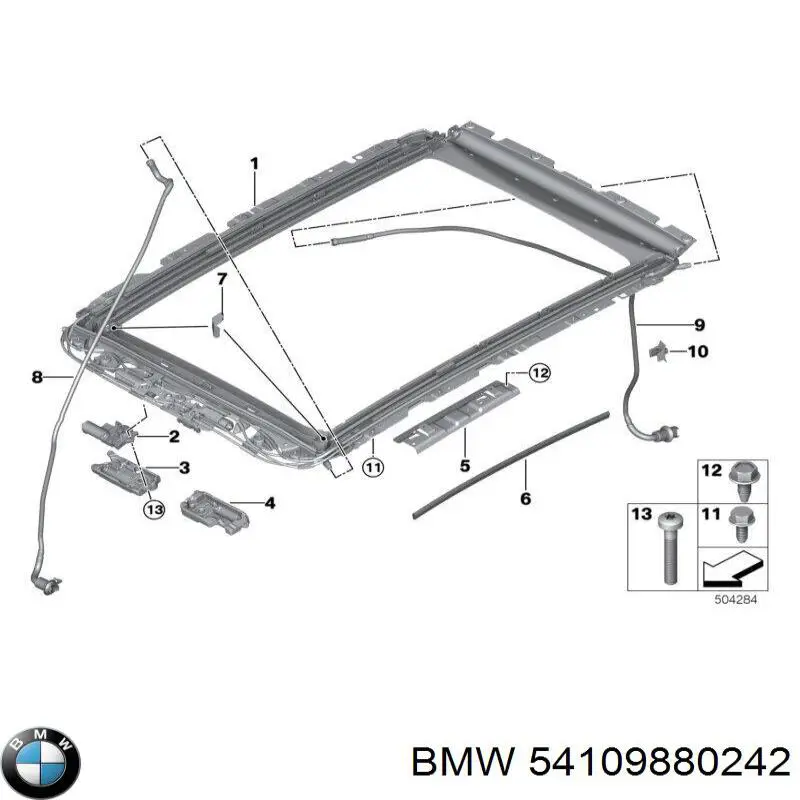 54109880242 BMW 