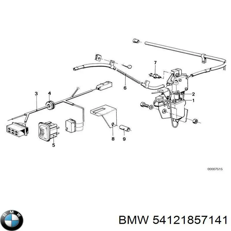  BMW 54121857141 цена, от 64.38 USD