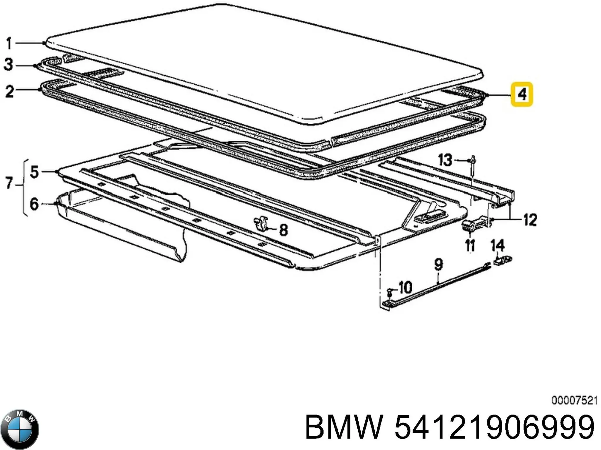  54121906999 BMW