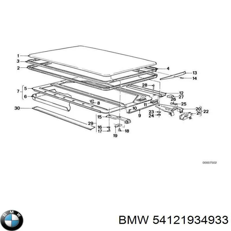  54121934933 BMW