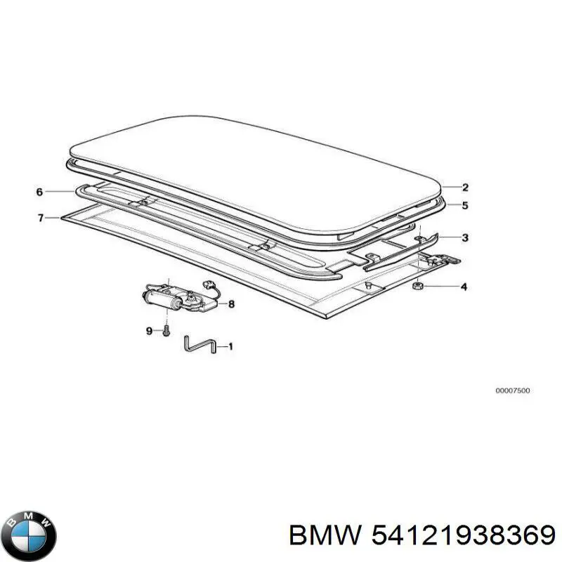  BMW 54121938369 цена, от 161.97 USD