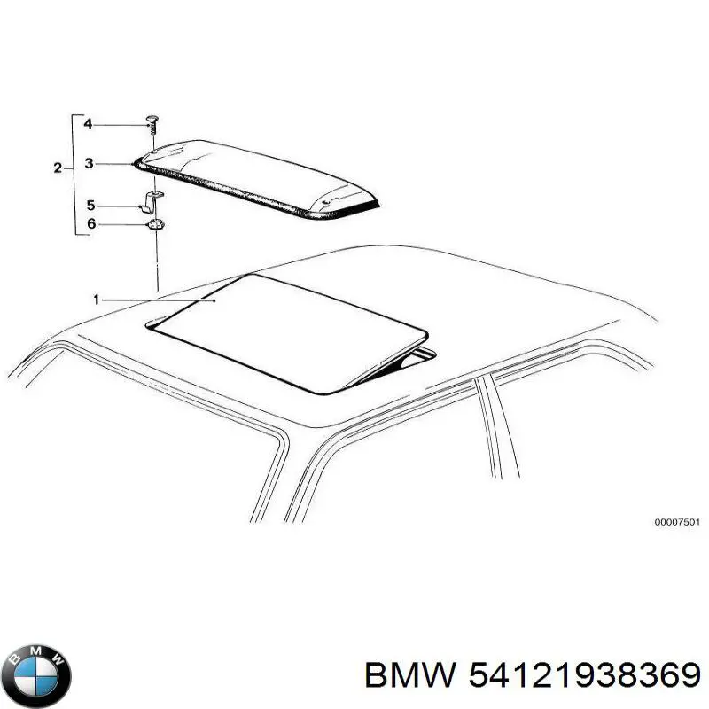 Купить 54121938369 BMW 