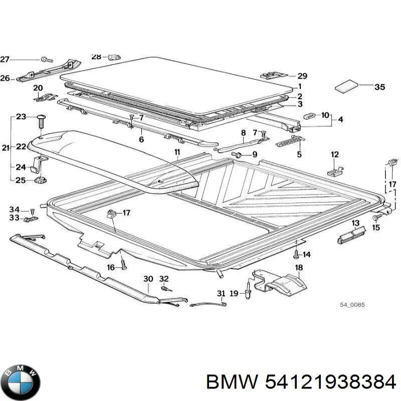  54121938384 BMW