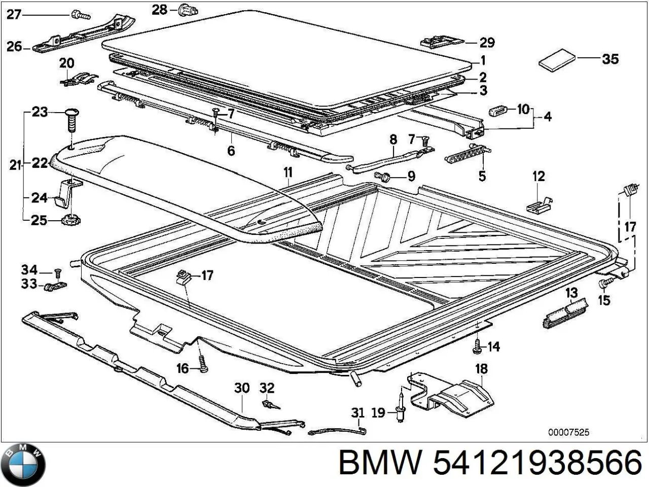  54121938566 BMW