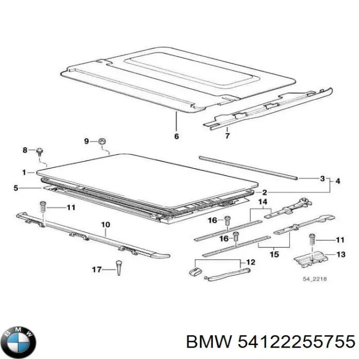 54122255755 BMW 