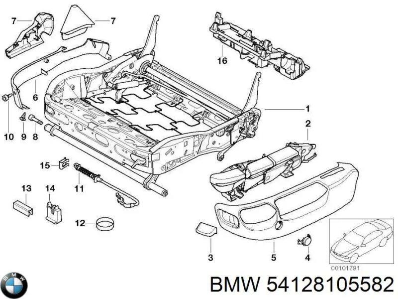 54128105582 BMW 