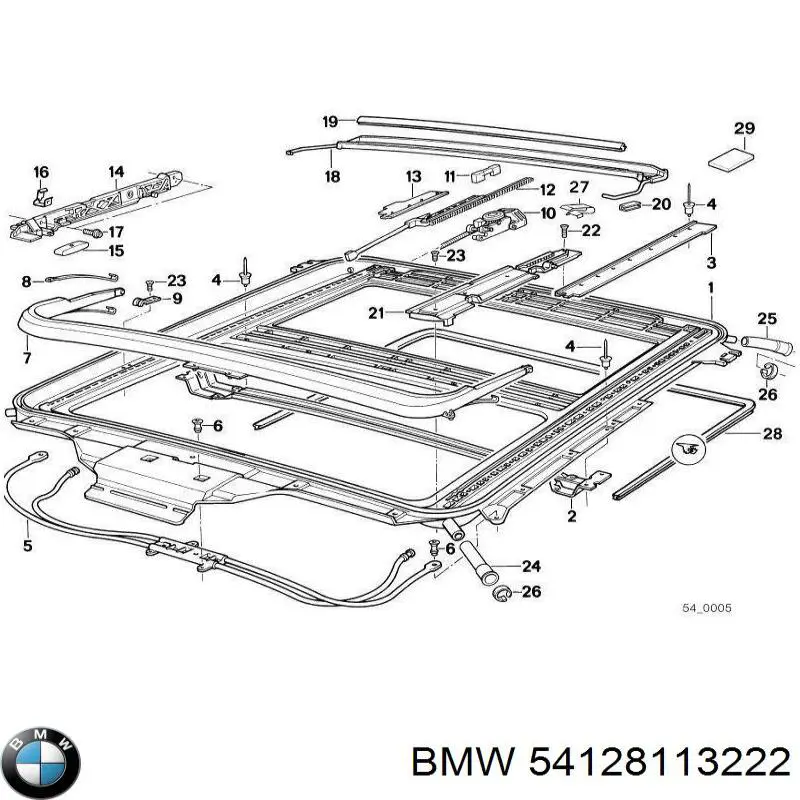  54128113222 BMW