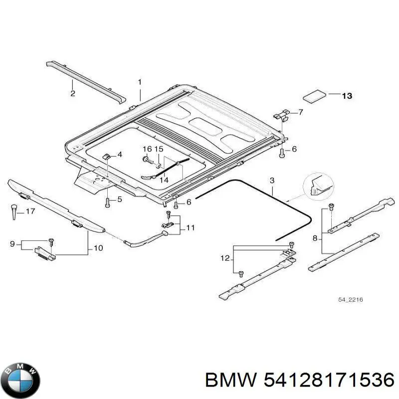  54128171536 BMW