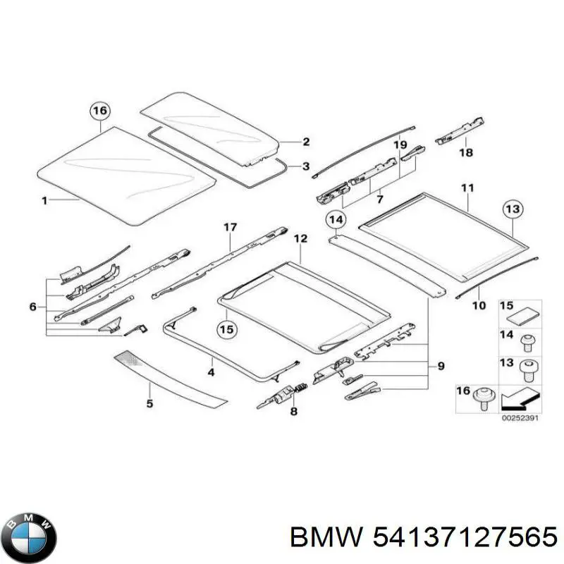 Купить 54137127565 BMW 