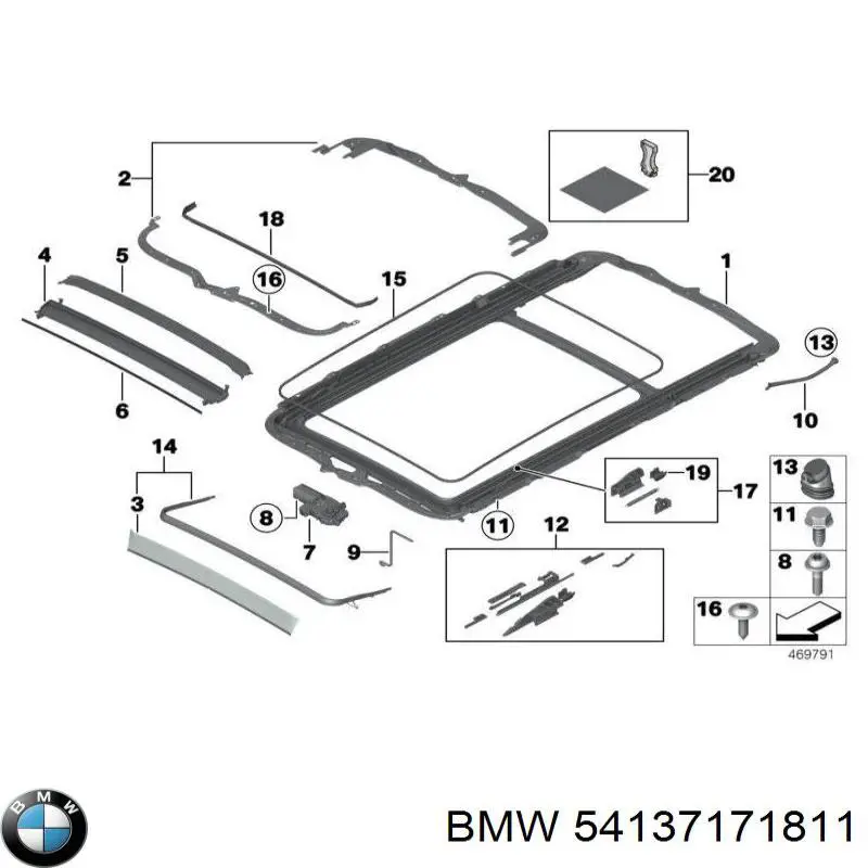 54137171811 BMW 