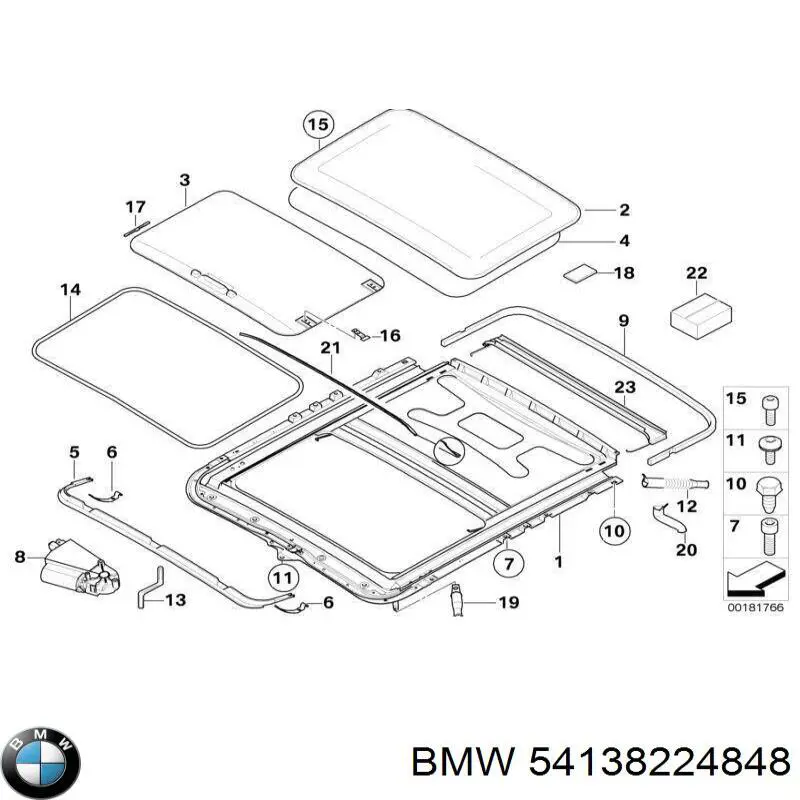  BMW 54138224848 цена, от 82.35 USD
