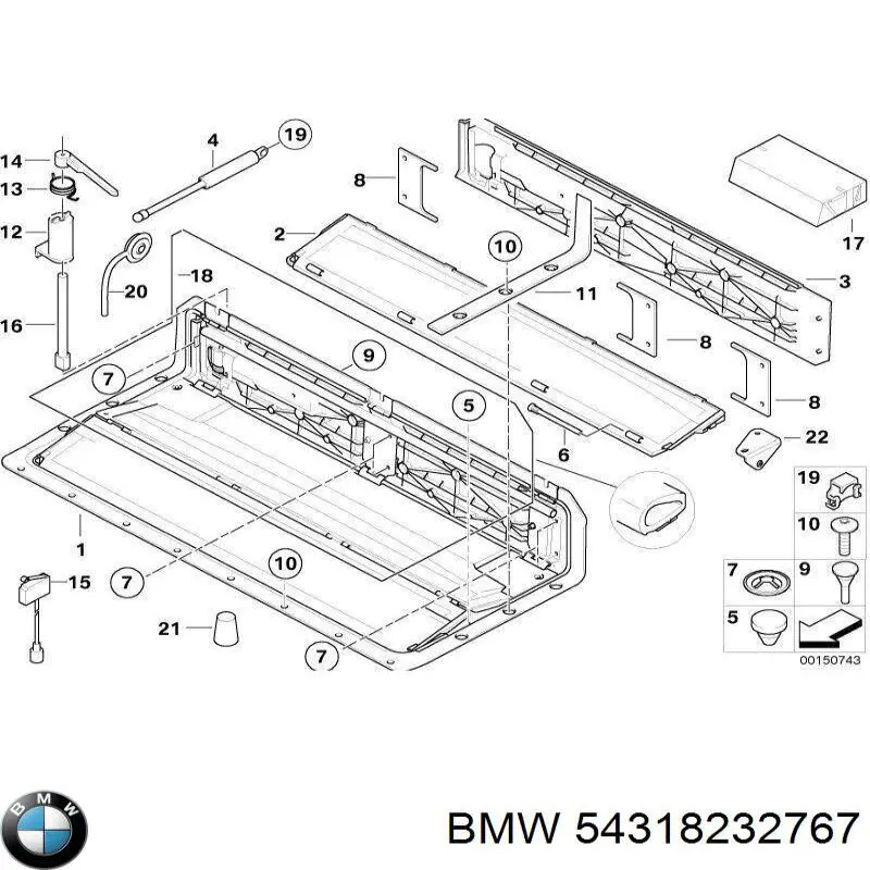  54318232767 BMW