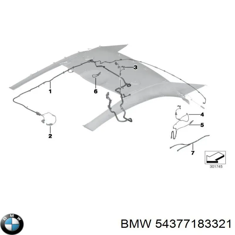  BMW 54377183321 цена, от 50.68 USD