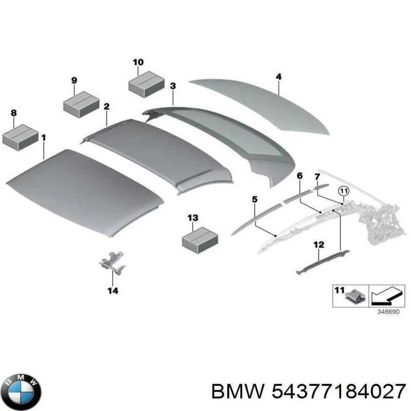 Купить 54375A19AA4 BMW 