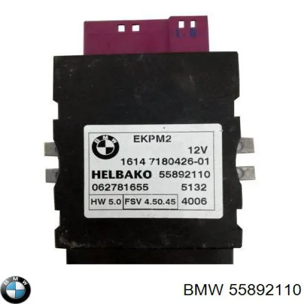 55892110 BMW módulo de direção (centralina eletrônica da bomba de combustível)