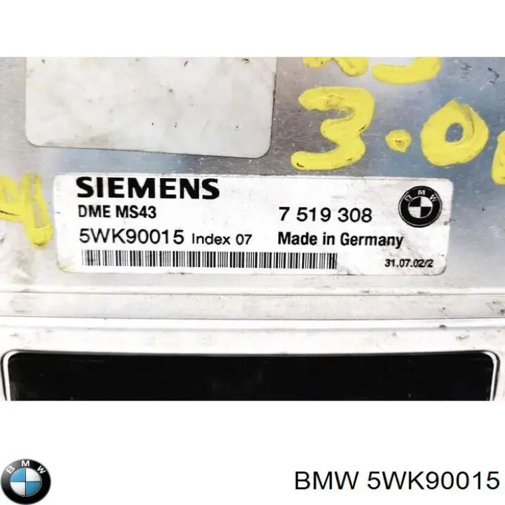  BMW 5WK90015 цена, от 137.97 USD