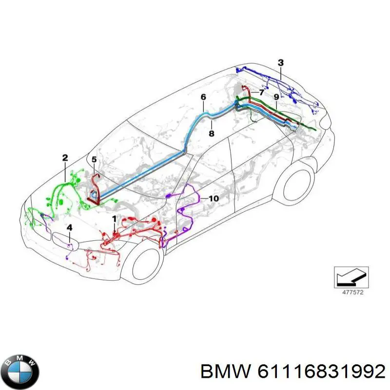61116831992 BMW 