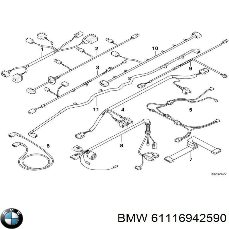 61116942590 BMW 