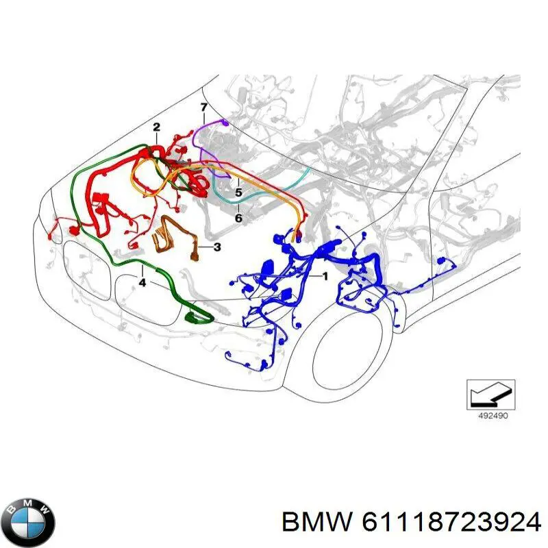 61118723924 BMW 