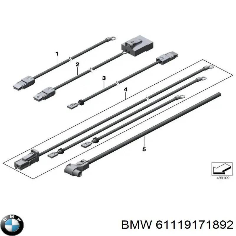  BMW 61119171892 цена, от 101.58 USD