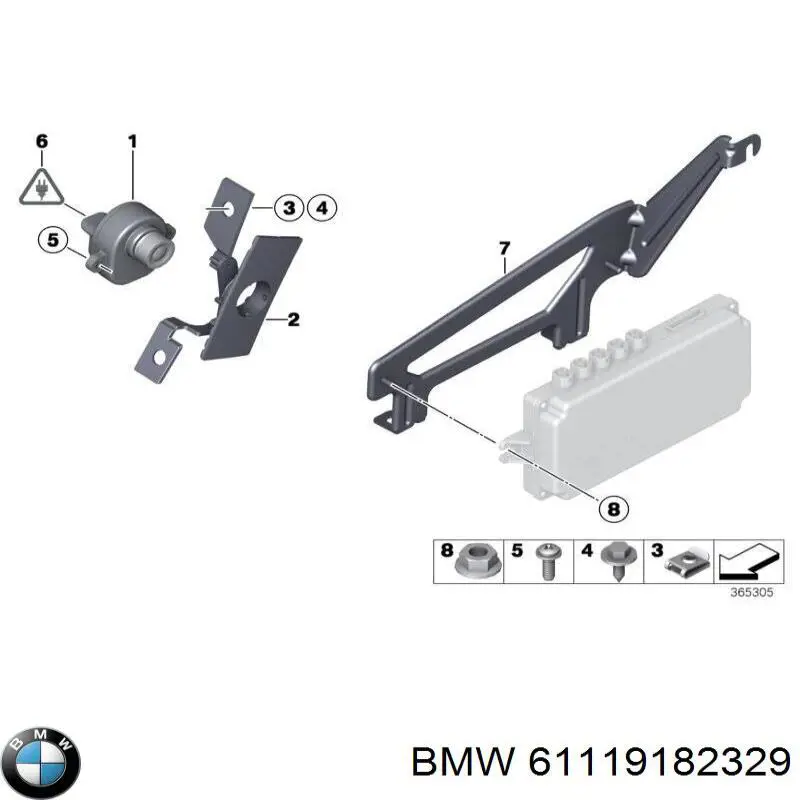  61119182329 BMW