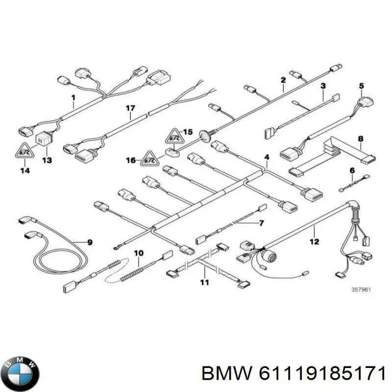 61119185171 BMW 