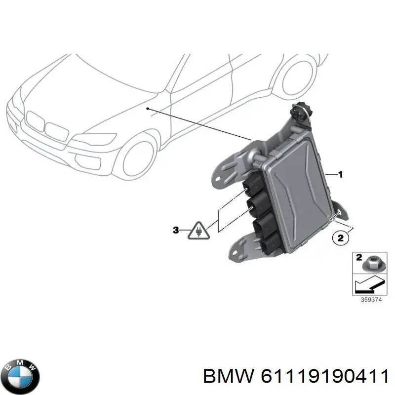 61119190411 BMW 