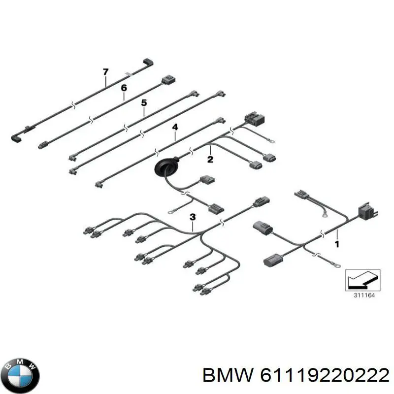 61119220222 BMW 