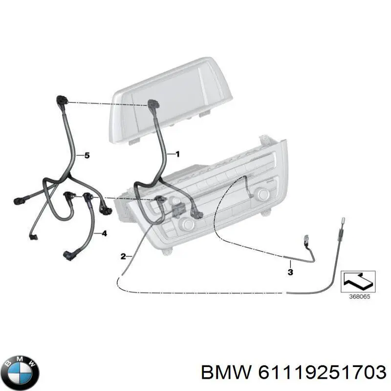  BMW 61119251703 цена, от 25.34 USD