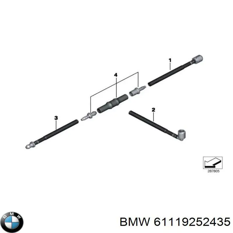  BMW 61119252435 цена, от 18.34 USD