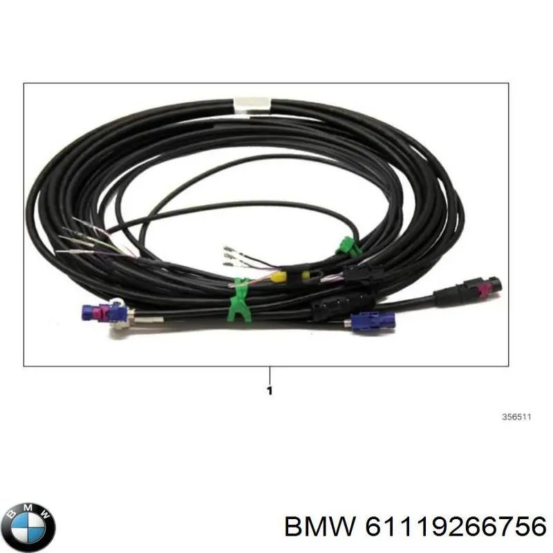 61119266756 BMW 