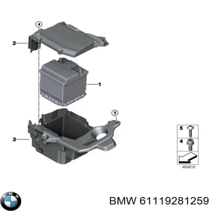 Купить 61119281259 BMW 