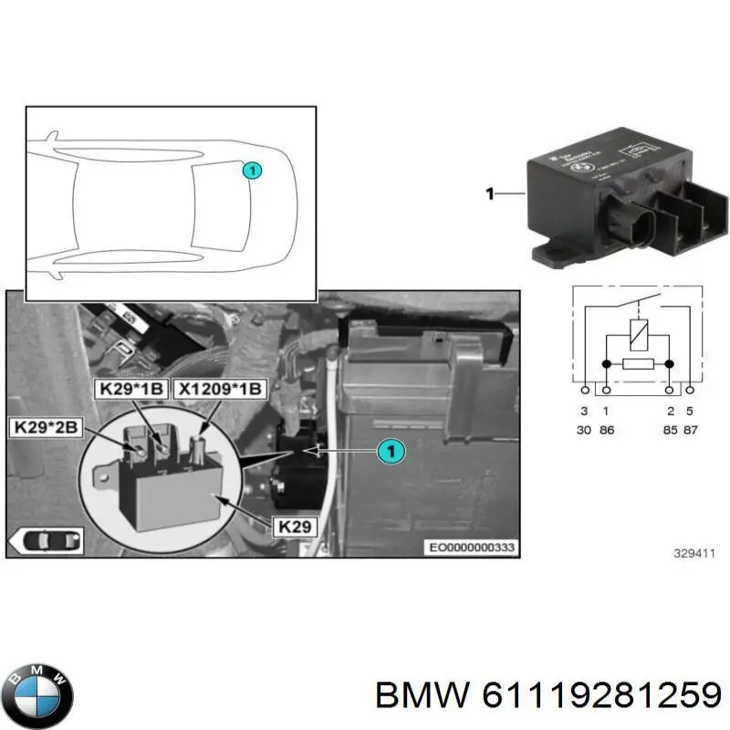  61119281259 BMW