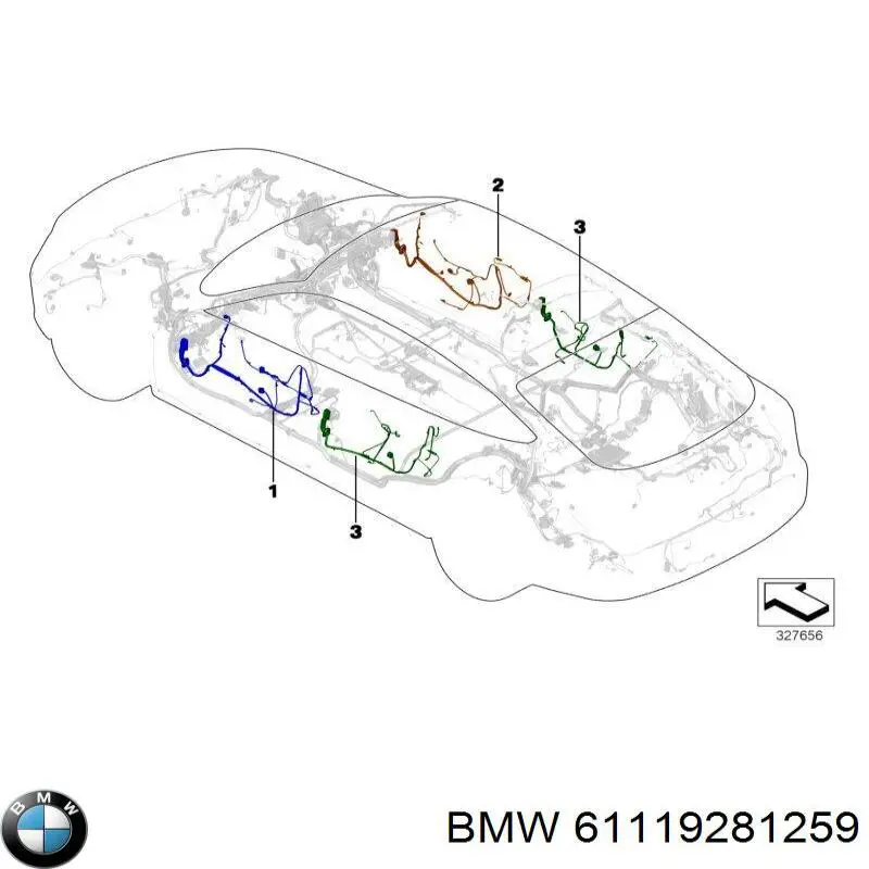  BMW 61119281259