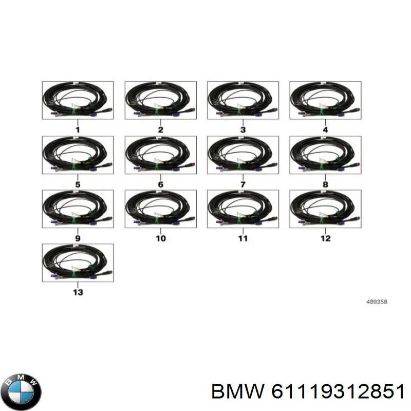 61119312851 BMW 