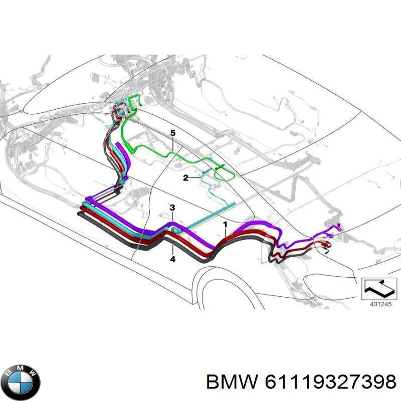 61119327398 BMW 
