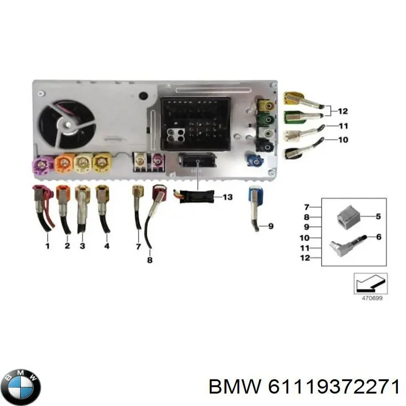61119372271 BMW 