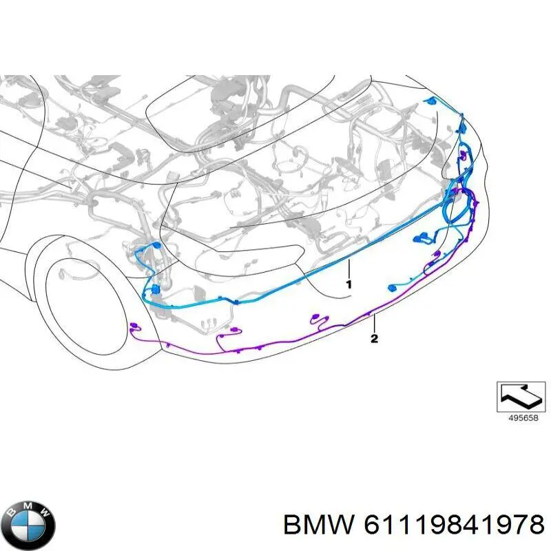 61119841978 BMW 