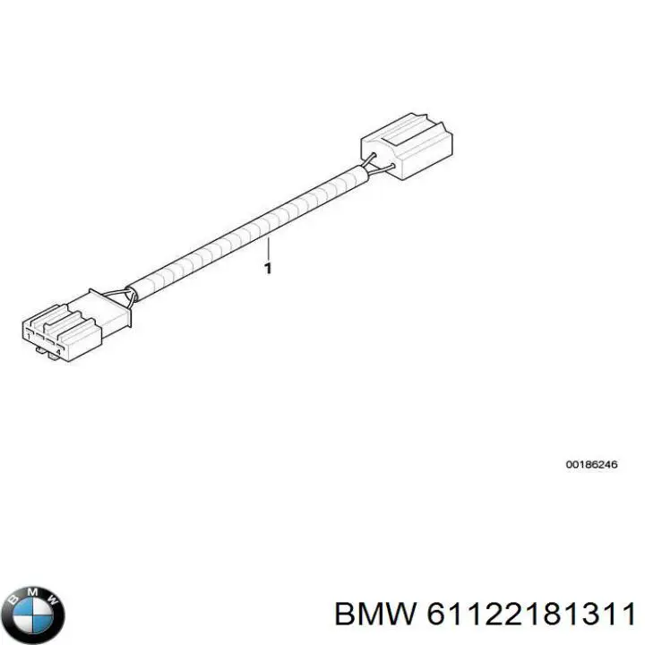  BMW 61122181311 цена, от 38.01 USD