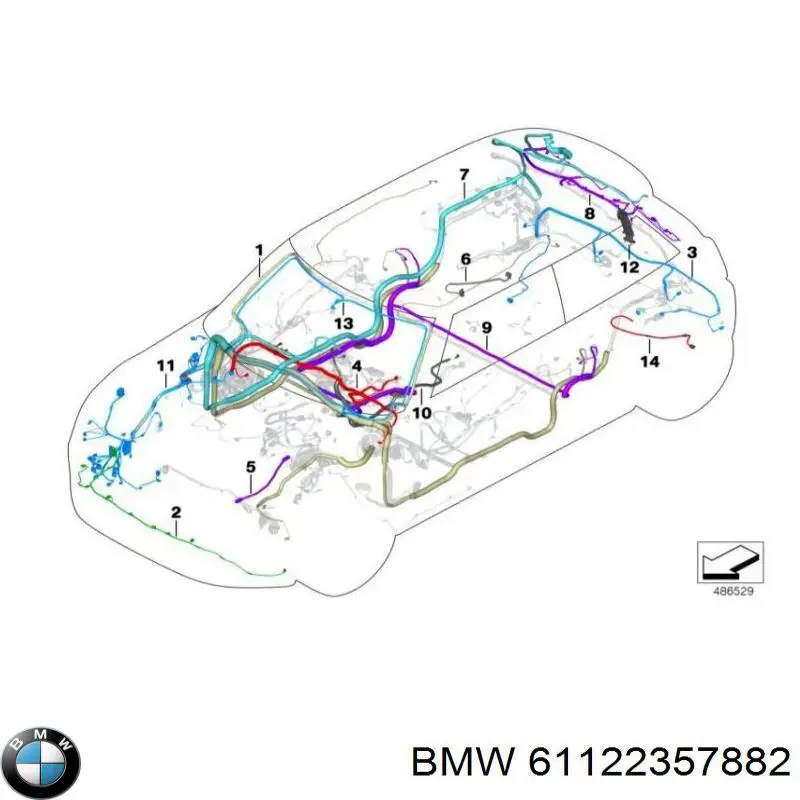 61122357882 BMW 