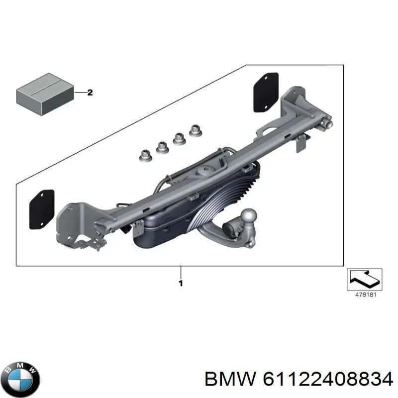 61122408834 BMW 